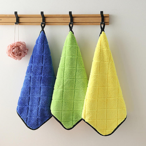 Chiffon de nettoyage en microfibre super doux et absorbant, avec logo personnalisé, pour la vaisselle et le nettoyage général - Product Image 4