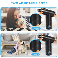 Wiederauf ladbarer Nagels chl eifer für Haustiere Super leiser elektrischer Nagels ch neider für Hunde mit LED-Licht 2-Gang-Diamantschleifscheiben für Haustiere