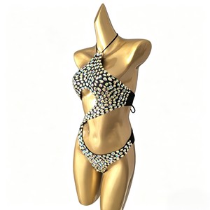 Maillot de bain une pièce le plus vendu de l'année 2006 - maillot de bain bikini diamanté avec diamants incrustés - Product Image 6