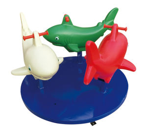 Silla Giratoria Infantil JQL, <span class=keywords><strong>Carrusel</strong></span> para Patio de Juegos al Aire Libre, Construcción de Acero y Plástico, Capacidad de 100-300 kg - Product Image 1