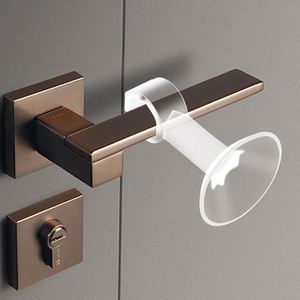 Butoir de porte en silicone anti-collision silencieux pour poignée de porte de salle de bain, protection magique pour porte - Product Image 1