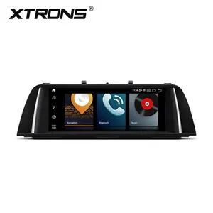 XTRONS schermo IPS da 10.25 pollici lettore video per auto Android 12 per BMW serie 5 F10/F11 CIC con apple carplay e android auto