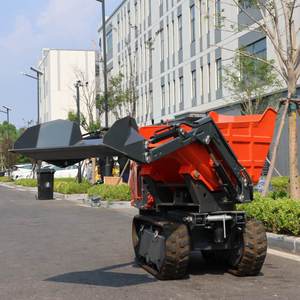 Cao hiệu quả mini Skid Steer <span class=keywords><strong>loader</strong></span> với phổ Coupler nhanh chóng hỗ trợ Mixer trống phẳng dĩa vật lộn tùy chỉnh file đính kèm - Product Image 6