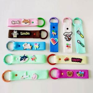 Candy Color <b>Name</b> Sticker Embroidery Cute Animal Patch Snake New Year Keychain Cloth Bag Streamer Keyring - Product Image 5