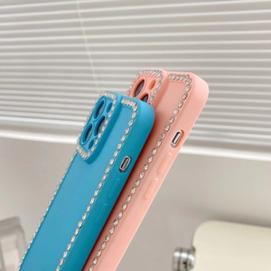 Funda SOMOSTEL Diamante <span class=keywords><strong>para</strong></span> Celular, Carcasa de Teléfono con Diseño de Diamantes <span class=keywords><strong>para</strong></span> <span class=keywords><strong>iPhone</strong></span> 13 <span class=keywords><strong>12</strong></span> 11 X 8 7 6 Series - Product Image 3