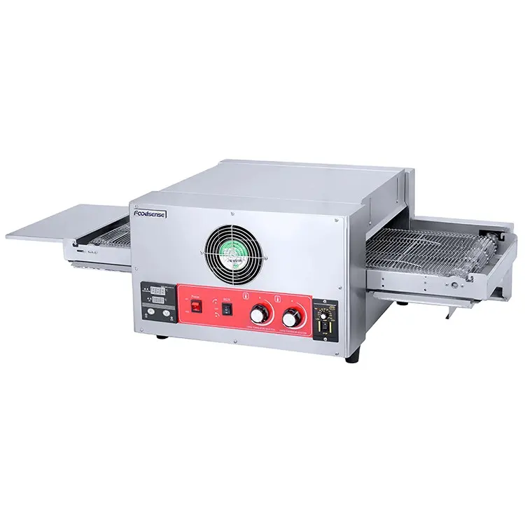 China Factory Supplier High Efficiency 6.7KW Electric Countertop Conveyor Pizza Oven