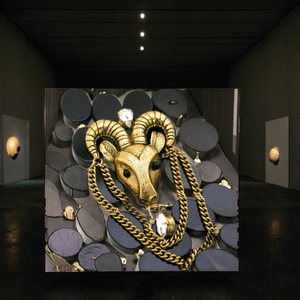 Gioielli ortodossi realizzati in lega Collana di perline placcata oro <span class=keywords><strong>alla</strong></span> <span class=keywords><strong>moda</strong></span> con spilla <span class=keywords><strong>pizzetto</strong></span> - Product Image 4