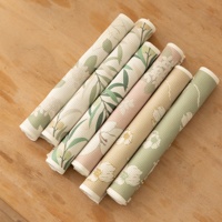 2024 Design Original napperons naturels plante fleur imprimé napperons pour Table à manger tissé coton imprimé tapis de Table