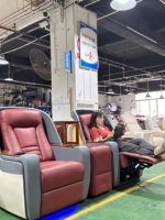 Sièges inclinables VIP sur mesure première classe avion cinéma canapé sièges en cuir inclinable électrique meubles de théâtre sièges de film