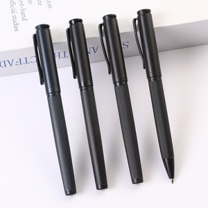 Stylo <span class=keywords><strong>de</strong></span> luxe <span class=keywords><strong>de</strong></span> haute qualité pour cadeau, <span class=keywords><strong>calligraphie</strong></span> exécutive, logo personnalisé, écriture 0,5 mm, matériau métallique, pointe en acier inoxydable, standard, finance - Product Image 1