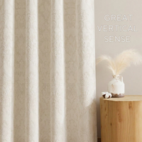 Rideaux de fenêtre en lin sur mesure pour le salon, tissu de rideau de luxe, rideaux de salon modernes pour la maison