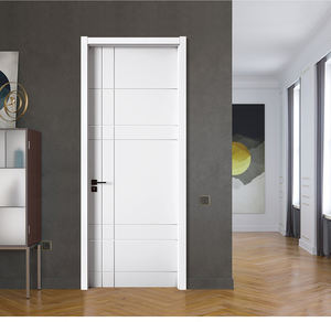 דירות מלון דלתות חיצוניות מעץ מקורה מעץ מלא דחיפה לדחוף דלת למשוך סגנון פתוח אוטומטי בסגנון עיצוב צרפתי בסגנון מודרני - Product Image 2