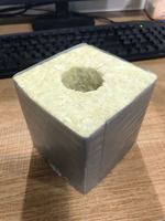 Laine de roche agricole pour culture hydroponique, cubes de culture en laine de roche
