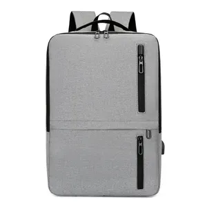 2023 Factory wholesale custom backpack low moq waterproof oxford business laptop backpack