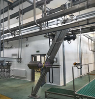 Ligne d'abattage de chèvres de haute qualité Machine à écorcher les moutons pour l'abattoir d'agneau
