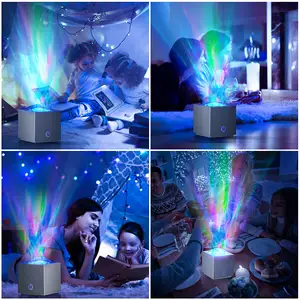 Verbesserte Dimmer basis Match Crystal Salt Rock Nachtlicht Stern Projektor Galaxy Projektor LED Himalaya Salz lampe