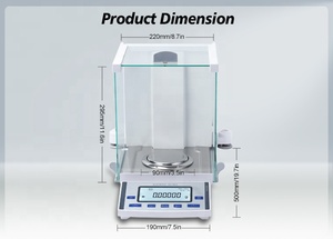 고품질 분석 저울 실험실 분석 저울 고성능 분석 저울 다이어그램 - Product Image 6