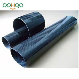 Tubo de <span class=keywords><strong>fibra</strong></span> de carbono de tamaño personalizado para industria aeroespacial - Product Image 2