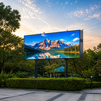 P4.4 P5.7 P6.67 P8 P10 Büyük LED Ekran Paneli 960x960mm Ip65 Dış Mekan LED Ekranı Havaalanı Alışveriş Merkezi Otopark için