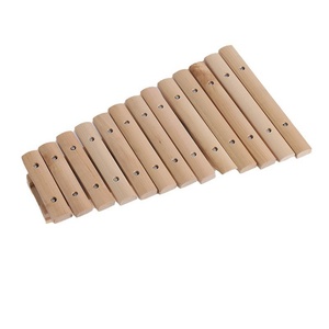 Glockenspiel en bois naturel à 13 tons, instrument de percussion pour enfants, jouet musical d'éducation précoce, vente en gros - Product Image 2
