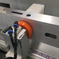 Petite machine de routeur de copie CNC pour le centre d'usinage de profil en aluminium de porte de fenêtre d'Upvc
