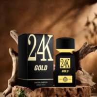 Nouveau parfum de luxe Hanna's Secret 100 ml 24K Rouge, design élégant, parfum oriental intense pour les rendez-vous, parfums pour femmes