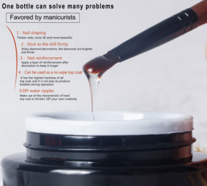 Bán buôn Nữ Hoàng sáng UV Gel Nail Art <span class=keywords><strong>5</strong></span> sử dụng Nga trong suốt sáng bóng Top Coat - Product Image 5