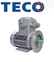 Moteurs TECO basse tension, haute efficacité, triphasés, asynchrones, protection IP55, boîtier en fonte, 22 kW, sûrs et stables