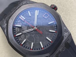 Montre mécanique de plongée de luxe de qualité supérieure, étanche, 41 mm, mouvement ETA 4302 de l'usine DIW, 15500 NTPT Carbon VOIDLINE - Product Image 2