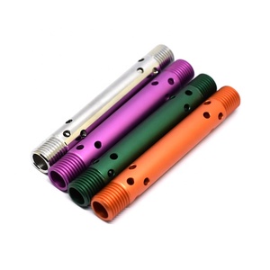 OEM nhà sản xuất Chrome mạ màu Anodized mù ren các bộ phận Ống Anodized nhôm CNC gia công cho bộ lọc - Product Image 1