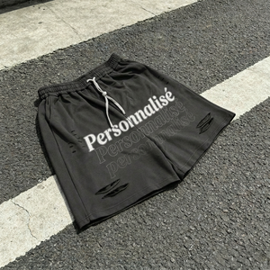 Shorts de Playa Casuales de Verano, Elásticos, de Cintura Alta, Anchos y Elegantes, para Vacaciones 2026 - Product Image 1