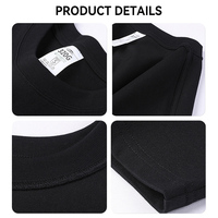 T-shirt Homme Épais 250 g/m² Coupe Oversize 100% Coton Épaules Tombantes Personnalisé Sérigraphie Graphique