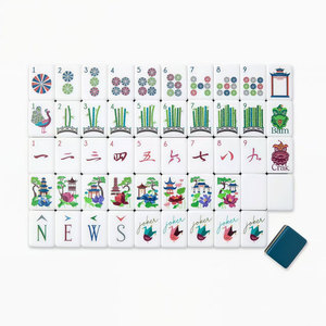 Ensemble de Mahjong américain personnalisé en acrylique, 166 tuiles, norme NMJL, haute transparence, poids lourd, pour boutique de cadeaux de luxe - Product Image 3