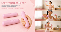 Haltères de Pilates personnalisés, accessoires de gym Pilates, haltères à main en silicone pour fitness et reformers – Catégorie de produits