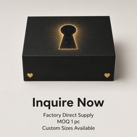Boîte Cadeau Noire Dorée Étoilée Personnalisable – Style Pliable, Fermeture Rigide – Vente en Gros Direct Usine, Emballage Plat