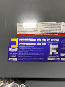 สินค้าพร้อมส่ง Hcj 250a I-line Panelboard Interior 480y/277v 3ph 4w 18 ช่อง สามารถจัดส่งได้ - Product Image 2