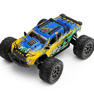 WLtoys SJY-164018 Camion monstre tout-terrain RC à échelle 1:16 avec éclairage LED, 4 roues motrices, moteur à balais 390, 2,4 GHz, voiture RC 4x4 tout-terrain - Product Image 3