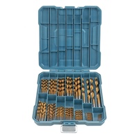Jeu de 99 forets HSS en titane haute vitesse TGS 5 mm pour acier, bois, plastique, métal, alliage de cuivre, maçonnerie, travail du bois