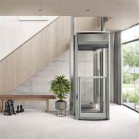 Hydraulischer Hauslift für 2 Personen – Preis für 2/3/4 Etagen, Innen- und Außenbereich, kleiner Heimaufzug