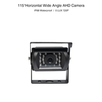 PJAUTO-Monitor digital IPS de 7 pulgadas con visión nocturna para coche, sistema de cámara de visión trasera inversa con entradas de vídeo de 3 vías