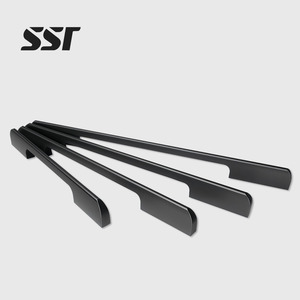 Modern Square Pull Kitchen & Bedroom Dresser/Cabinet Wardrobe <b>Door</b> Handle Aluminum Alloy for Outdoor & Villa Use - Product Image 1