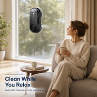 Robot de nettoyage de vitres électrique industriel, nettoyeur de vitres automatique, usage commercial, pour les immeubles de grande hauteur, utilisation en extérieur, protection anti-chute