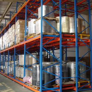 Çelik yapılar ağır sanayi rafları itme palet raf raf depo rafı sistem raf depolama sistemi - Product Image 1