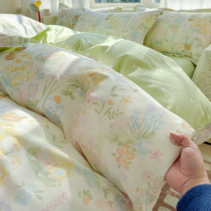 Bedsure Set Copripiumino Matrimoniale in 100% Cotone - Completo Copripiumino Matrimoniale da Quattro Pezzi - Product Image 3