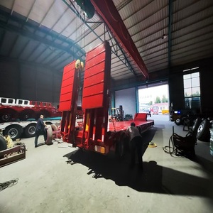 Oferta Especial: Nuevo Semirremolque de Plataforma Baja Hidráulico, Capacidad de 2001-3000 kg, Fabricado en Shandong - Product Image 4