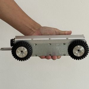 Kundenspezifische <span class=keywords><strong>CCTV</strong></span> 100 mm WIFI Mini-Rohrinspektions-Crawler-Roboter-Kamera, IP68 Wasserdicht, 100-200 Meter Kabel, APP-Software, Längenzählung - Product Image 5