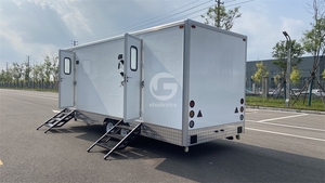 High Quality Portable Soundproof Steel Shower and Bathroom Mobile <b>Trailers</b> for Events - Product Image 3