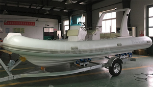 Vente flash : <span class=keywords><strong>Bateau</strong></span> <span class=keywords><strong>de</strong></span> pêche gonflable rigide en fibre <span class=keywords><strong>de</strong></span> carbone Hypalon <span class=keywords><strong>de</strong></span> <span class=keywords><strong>19</strong></span> <span class=keywords><strong>pieds</strong></span> (5,8 mètres) haute performance pour le sport nautique - Product Image 5