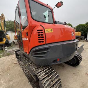 Mini-excavatrice hydraulique Kubota Kx185 183 de haute qualité et à prix abordable, équipement Kubota KX80-4 pour la construction - Product Image 4
