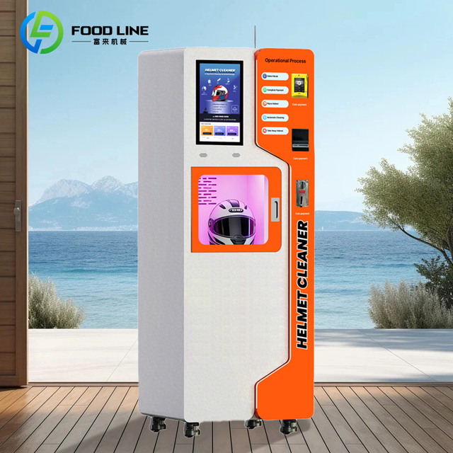 Helmet Cleaning Vending Machine Helmet Show Cleaning Vending Machine Helmet Cleaning Vending Machine with Payment